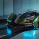 Imagen para el artículo titulado El nuevo coche de Lamborghini parece el Batmóvil del futuro